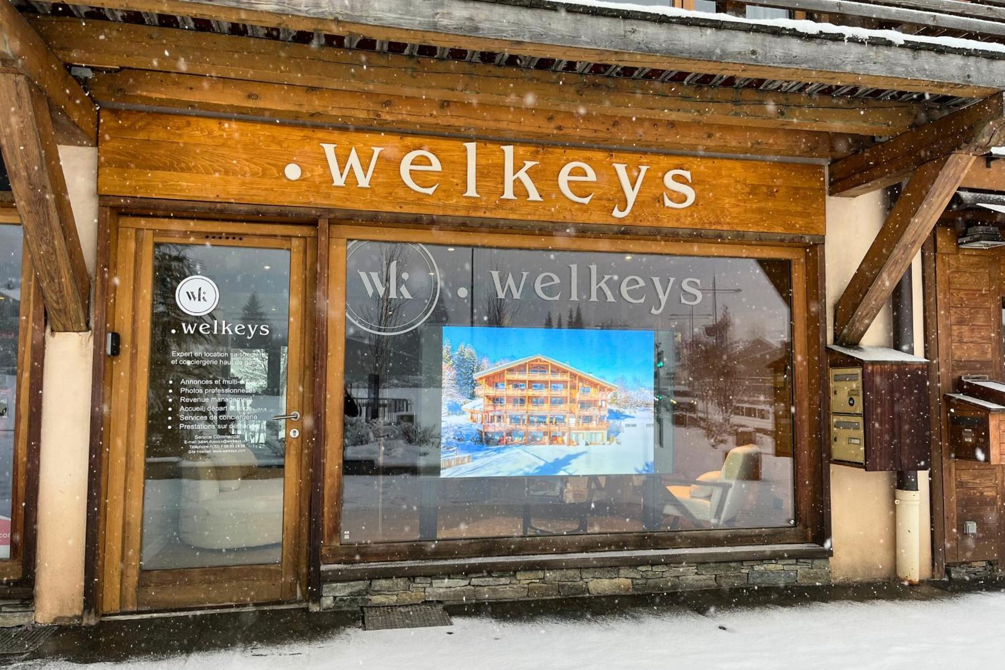 Appartement Du Flocon - Welkeys Межев Екстер'єр фото